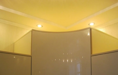 Гостиная мебель с радиусными фасадами