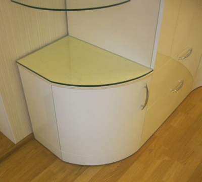 Гостиная мебель с радиусными фасадами